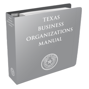 cover image of Texas business organizations manual. 2019